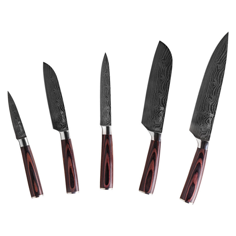 Yatoshi Knives Yatoshi Professional 5 Assorted Knife Set Wayfair